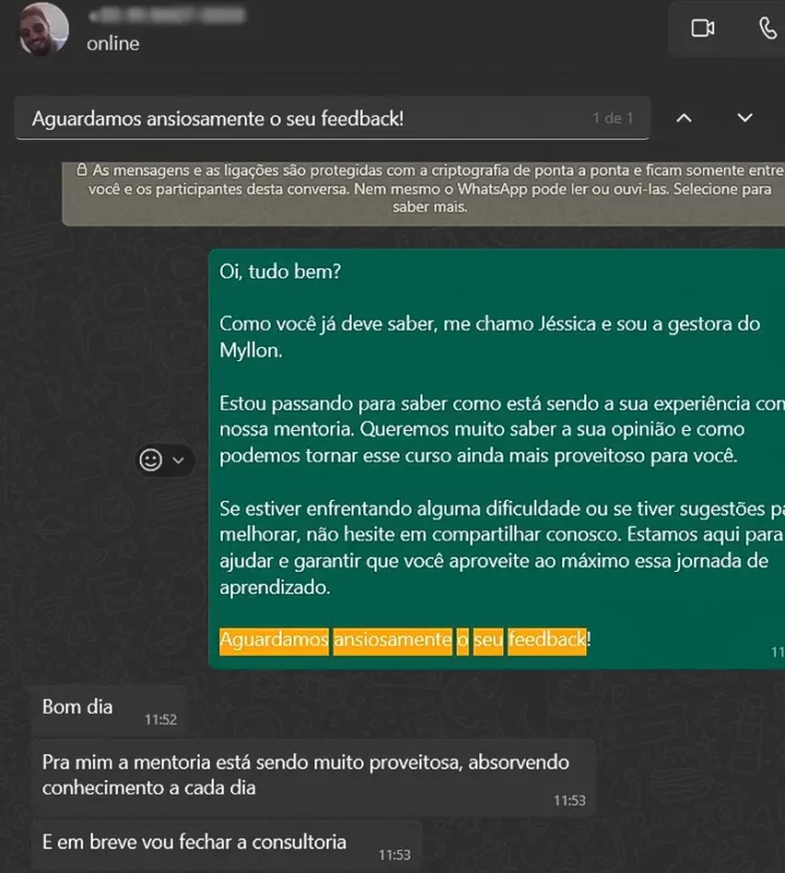 Curso Hidroponia do 0 ao sucesso depoimento e resultados prints de alunos