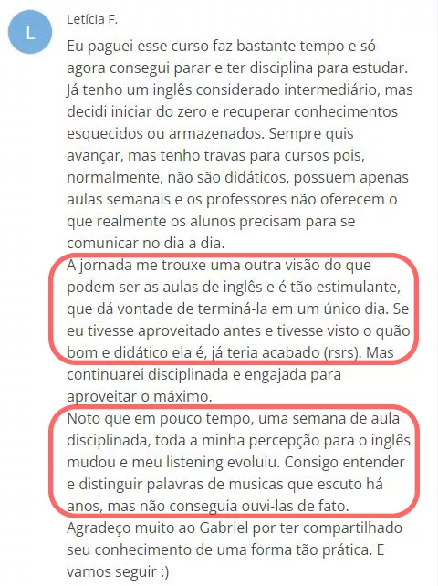 Curso A Jornada do Autodidata em Inglês funciona mesmo