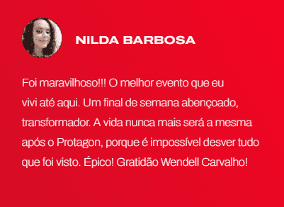 Protagon Belo Horizonte 2025 depoimento e resultados prints de alunos