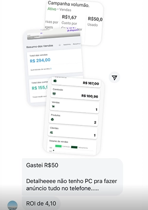 Comunidade Tchuzão depoimento e resultados prints de alunos