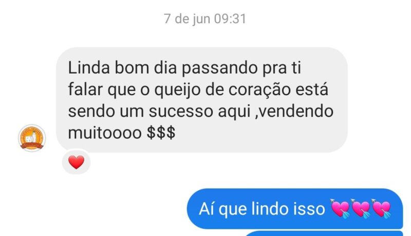 Comunidade Queijeira de Valor depoimento e resultados prints de alunos
