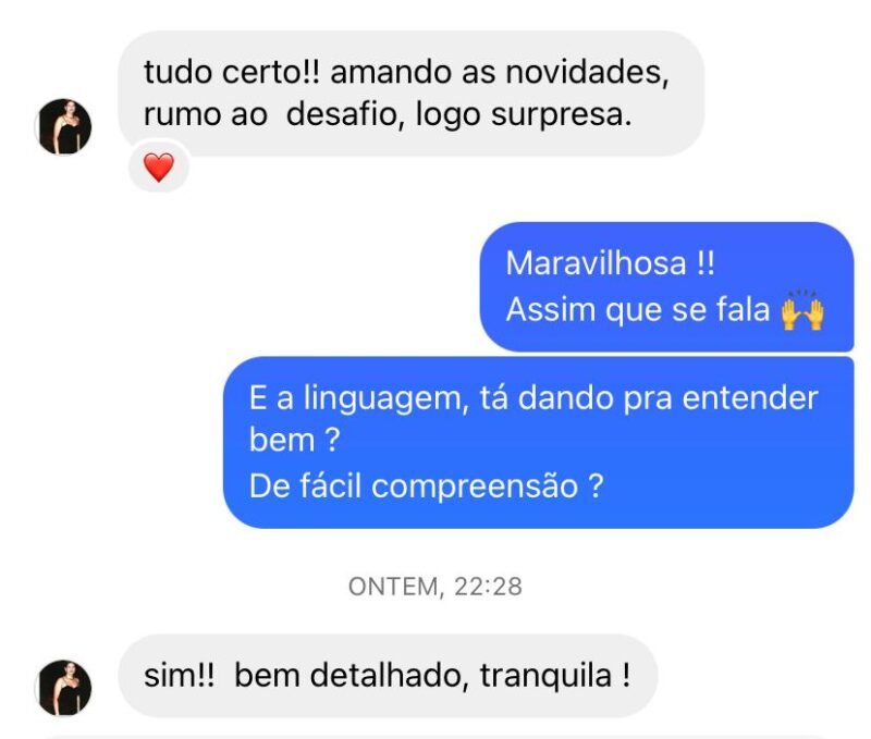 Comunidade Queijeira de Valor depoimento e resultados prints de alunos