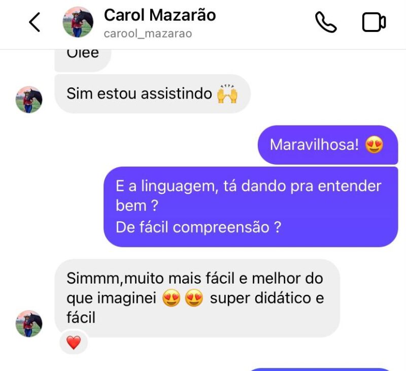 Comunidade Queijeira de Valor depoimento e resultados prints de alunos