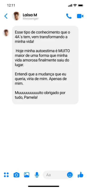 Super Aula : 4A's da Autoestima depoimento e resultados prints de alunos
