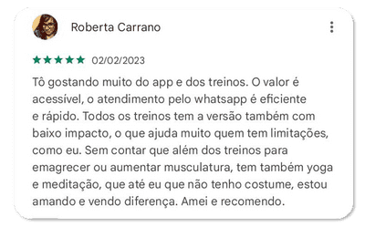 Xtreme 21 depoimento e resultados prints de alunos