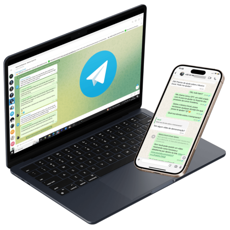 Músico Excel funciona mesmo
