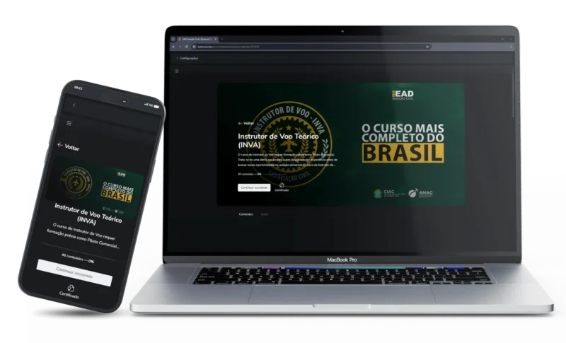 Curso Teórico Instrutor de Vôo funciona mesmo